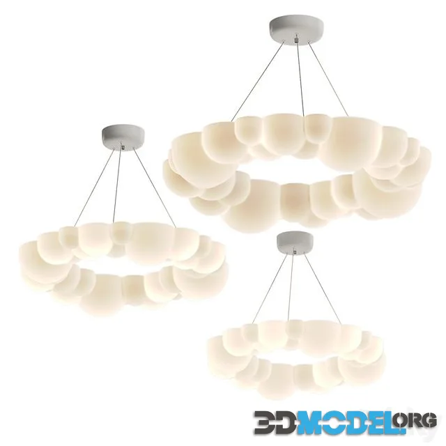 Bubble chandelier ODDLY Lampatron