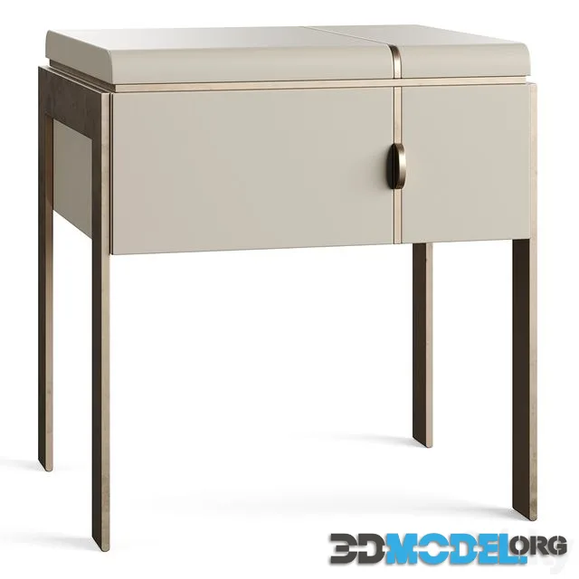Carpanese Home ALTHEA N Bedside Table