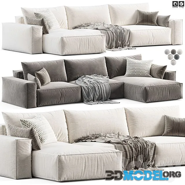 Casa Chaise Lounge Sofa