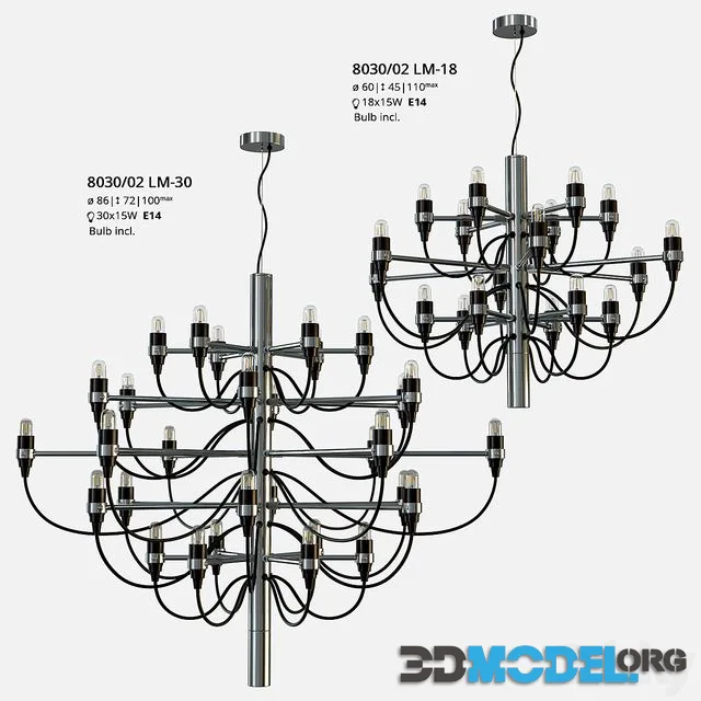 Chandelier Divinare Molto