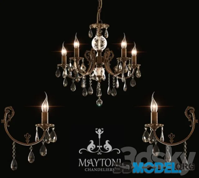 Chandelier Maytoni ARM368-05-R