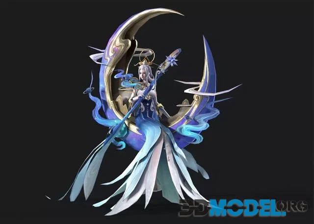 Change Fairy Low-poly (PBR)