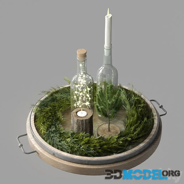 Christmas Decoration 02-Christmas Centerpiece