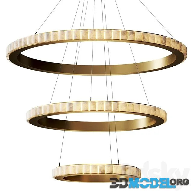 CTO Lighting Avalon Triple Chandelier