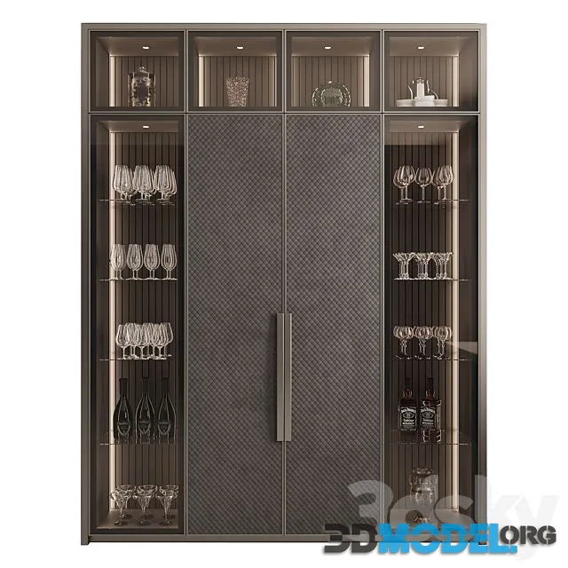 Cupboard with Dishes My Design N37