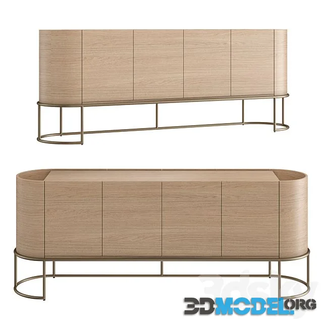 Dantone Home TV Stand Train