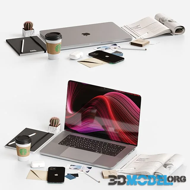 Decorative Set on the Desktop 1