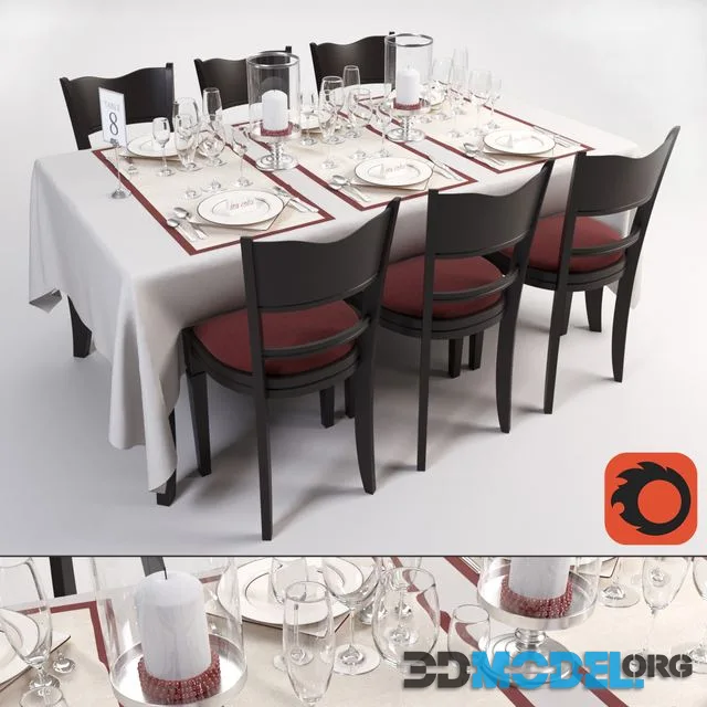festive table