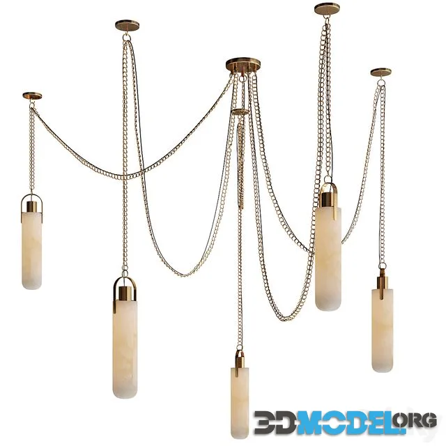 Flint Alabaster Pendant Lamp