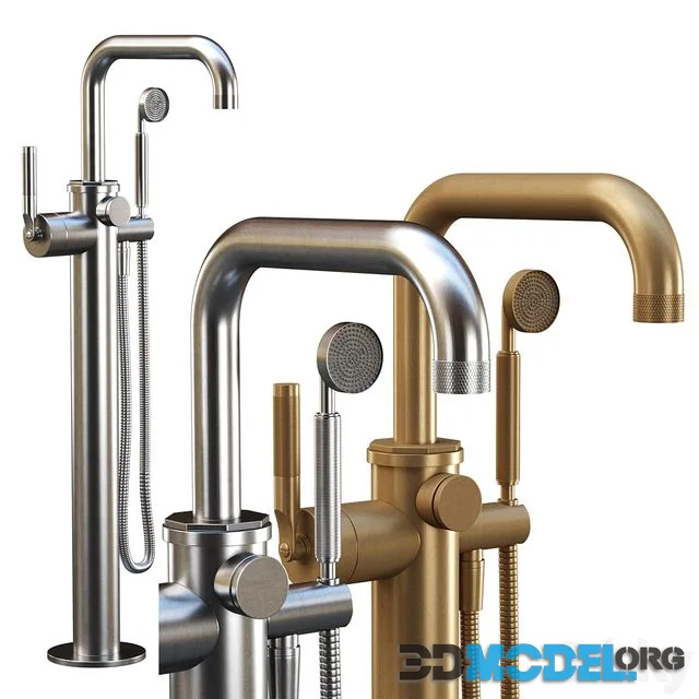 Floor Mounted Single Lever Bath by Samuel Heath Shower mixer