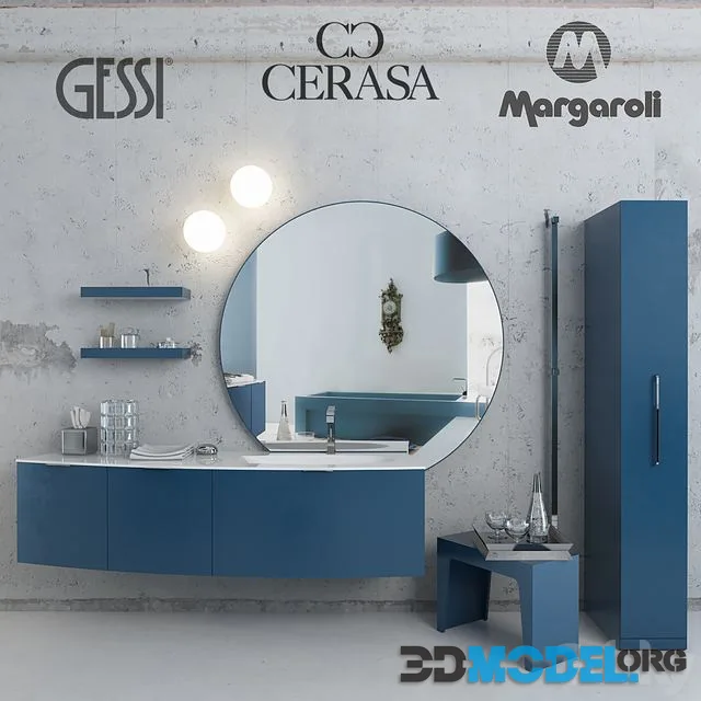 Furniture, plumbing and decoration in the bathroom - Cerasa - Maori