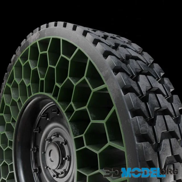 Future NPT Tire Low-poly (PBR)