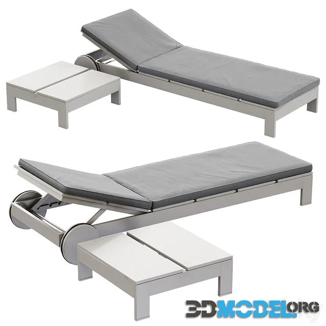 Gandiablasco Na Xemena Chaise lounge (corona7 + vray)