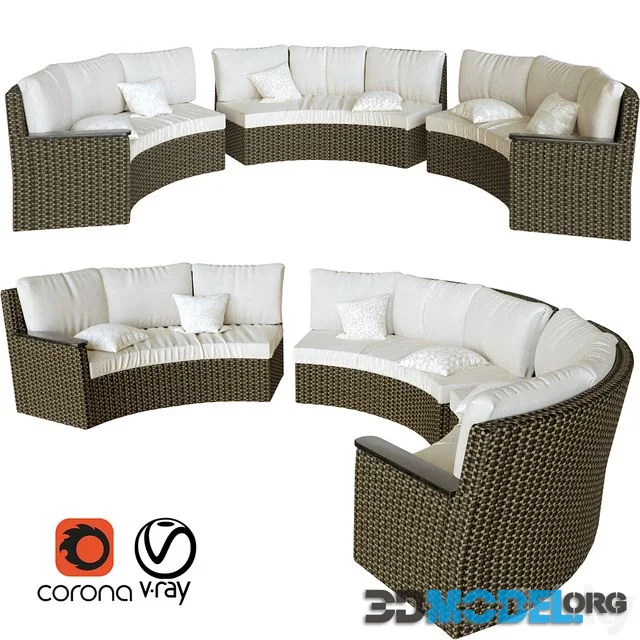 Garden sofa