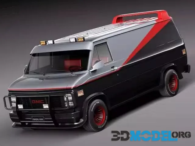 GMC vandura A-Team