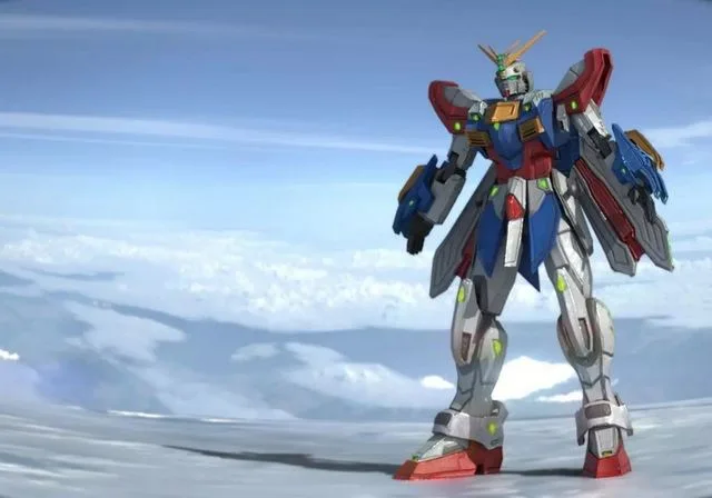 God Gundam Low-poly (PBR)
