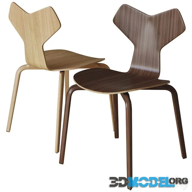 grand prix chair 02 by fritz hansen