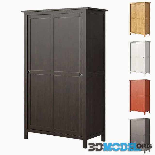 IKEA HEMNES Wardrobe with 2 sliding doors