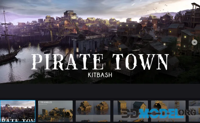 Pirate Town - Kitbash
