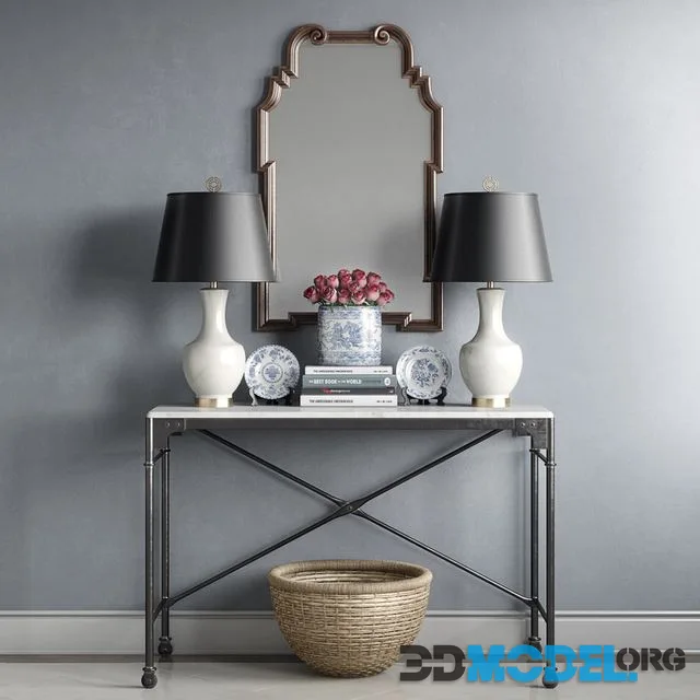 Jessica Walmsley interiors - decorative set