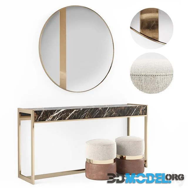 Laskasas ANTHONY Dressing Table