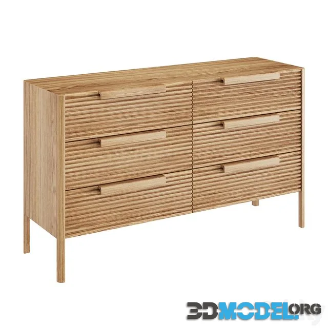 Linen chest of drawers Riffle