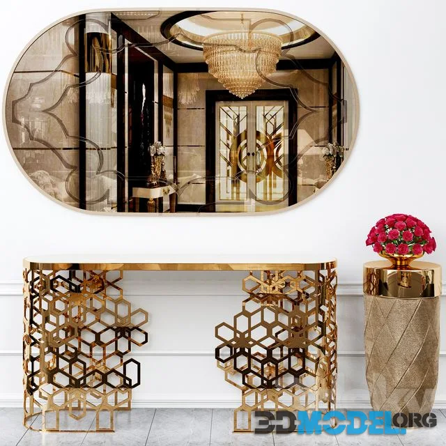 Longhi console table