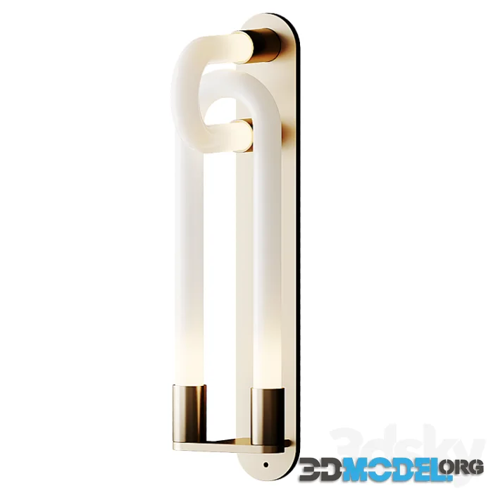 Wall lamp LOOPI for interior