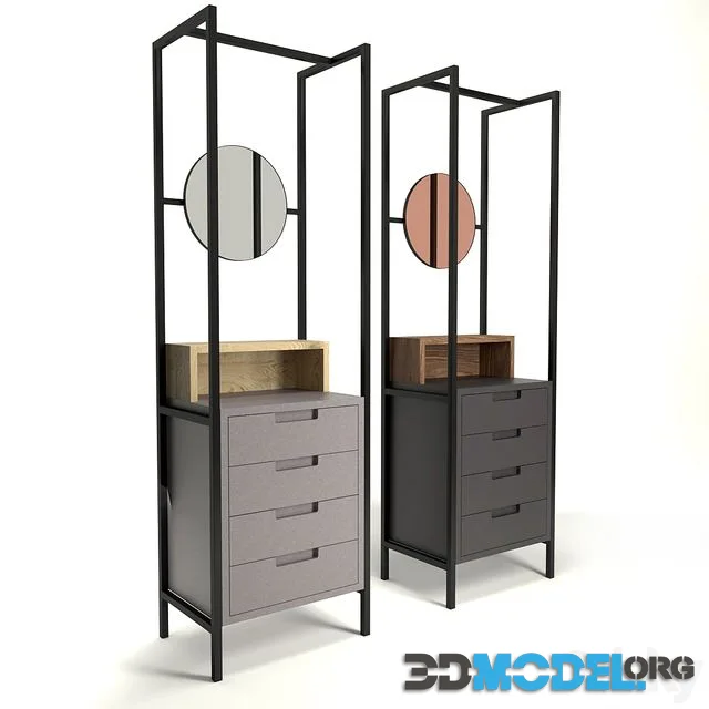 MannMade London Alexandra mirror drawers