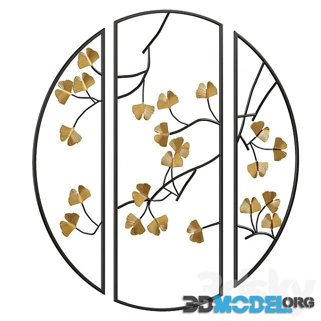Metal Wall Decor Set