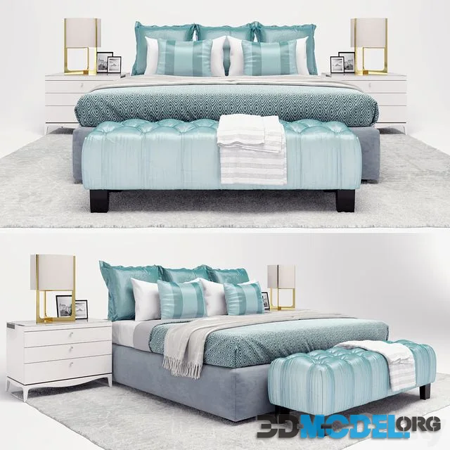 modern bed