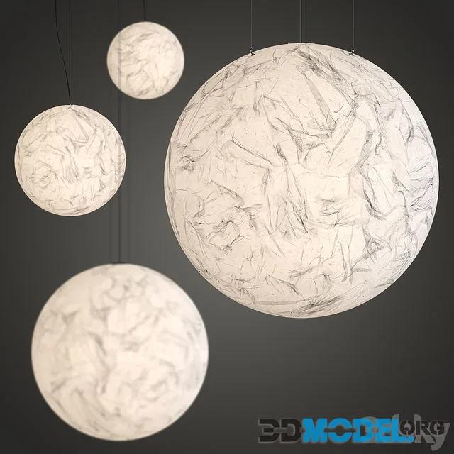 Moon Chandelier by Davide Groppi