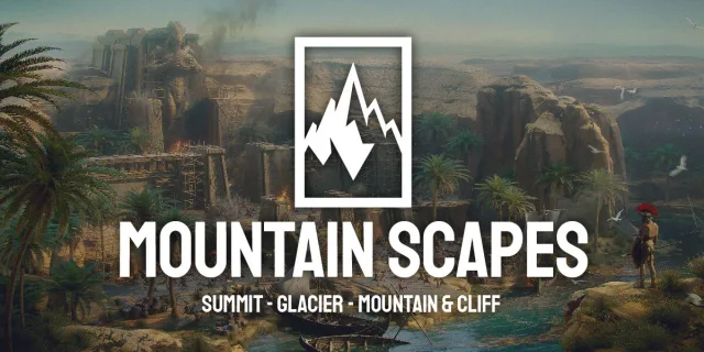 Blender - Mountain Scapes
