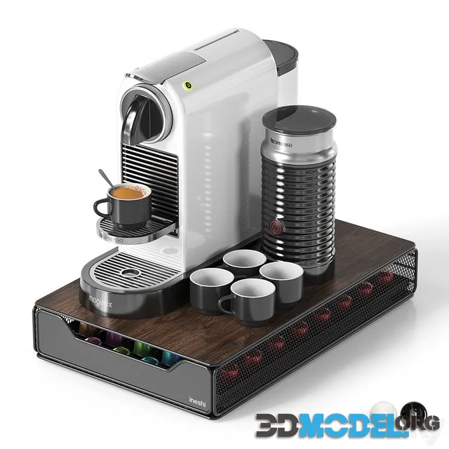NESPRESSO COFFEE MACHINE & MAKER HOLDER