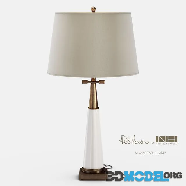 Nicholas Haslam, Miyake Table Lamp