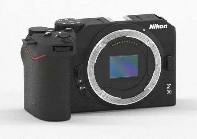 Nikon Z 30 Body Low-poly (PBR)