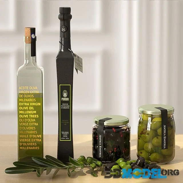 Olive and Oil set