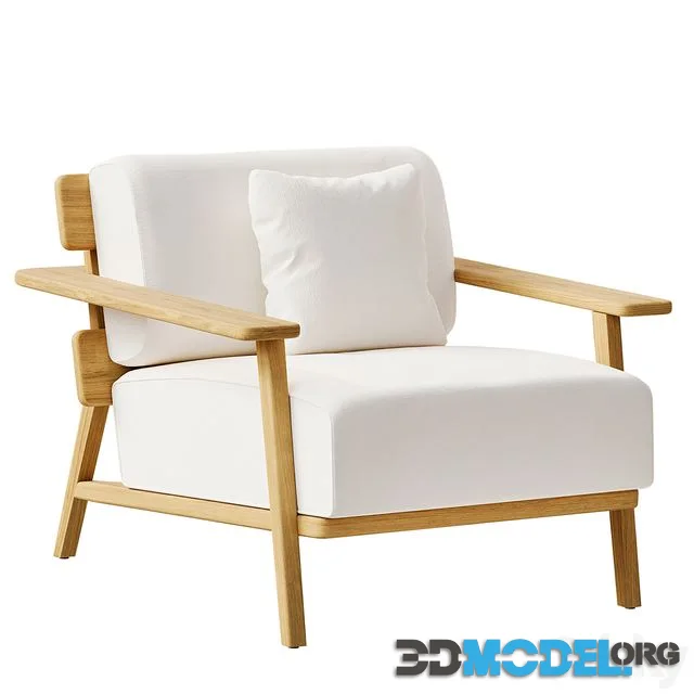 PARALEL Garden armchair By POINT