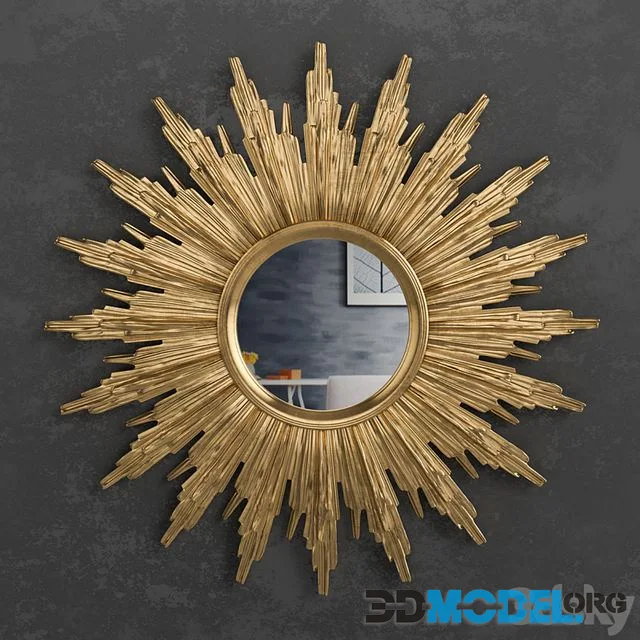 Petit miroir soleil