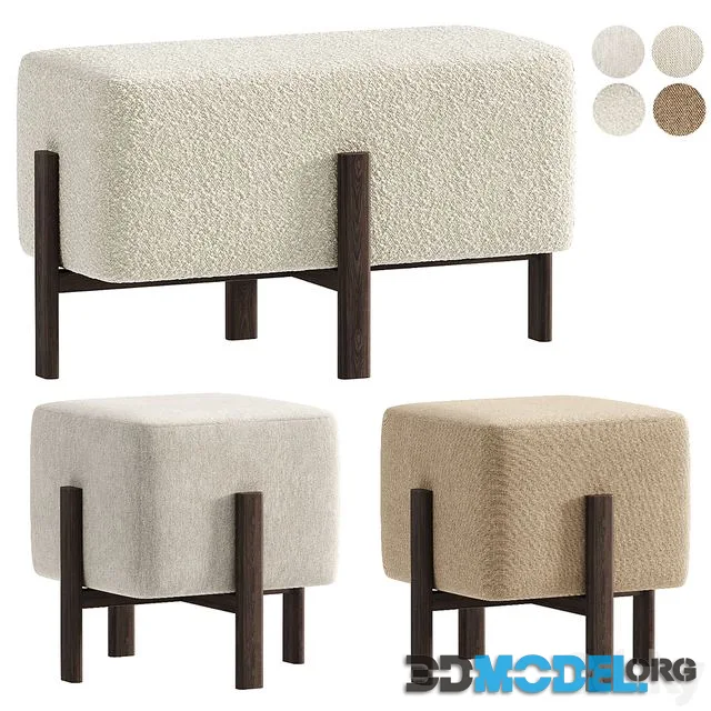 Pouf, Emmy bench from iModern