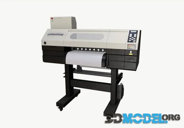 Printer low-poly (PBR)