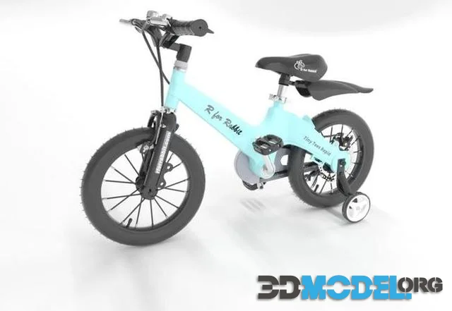 Rabbit Tiny Toes Rapid Bicycle for Unisex Kids (PBR)