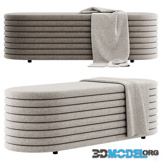 Rialto storage bench by cb2