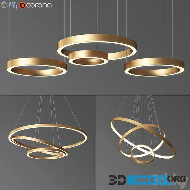 Ring Chandelier Collection 2