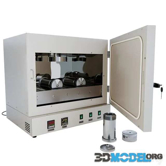 Roller kiln, Model DA-RP20 from Mikron
