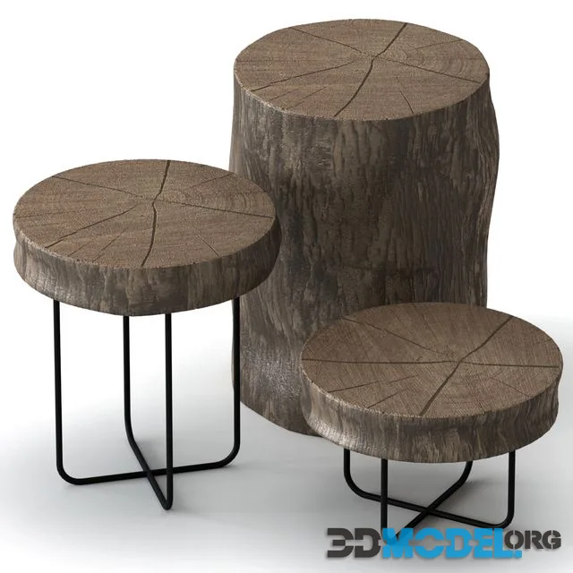 Slab coffee tables