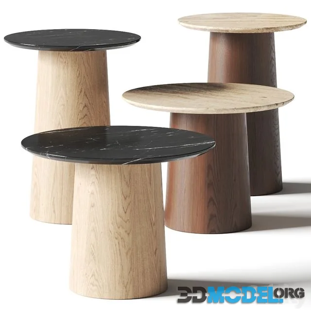 Stahl Band Spule Coffee & Side Tables