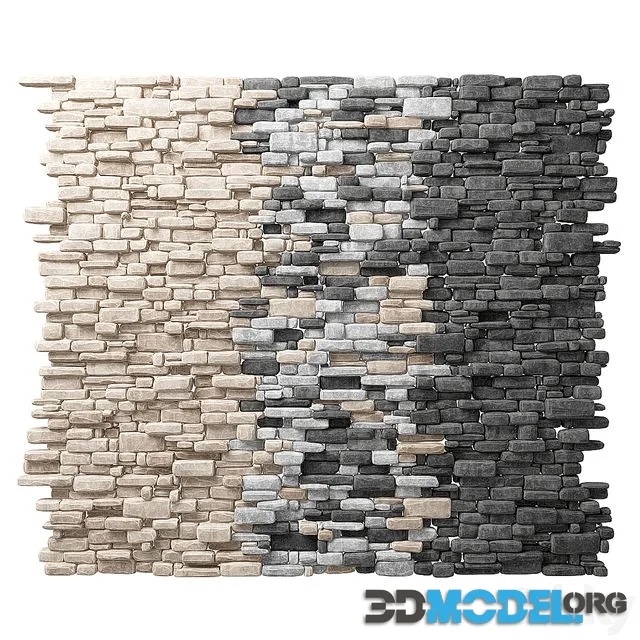 Stone brick for decoration