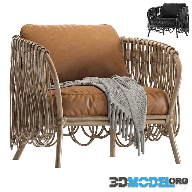 Strata Lounge Chair Leather