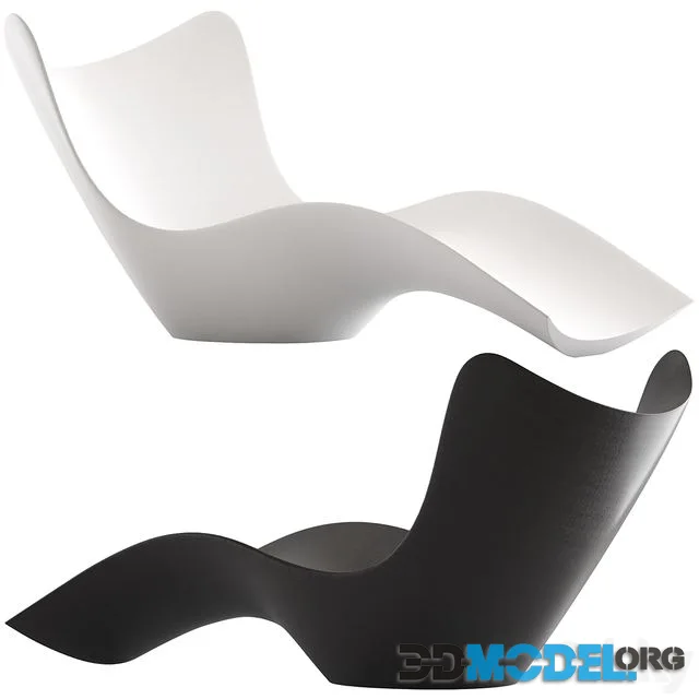 Surf Sun Lounger by Karim Rashid